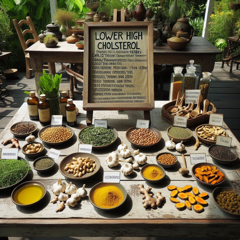 Herbal Tradisional untuk Menurunkan Kolesterol Tinggi